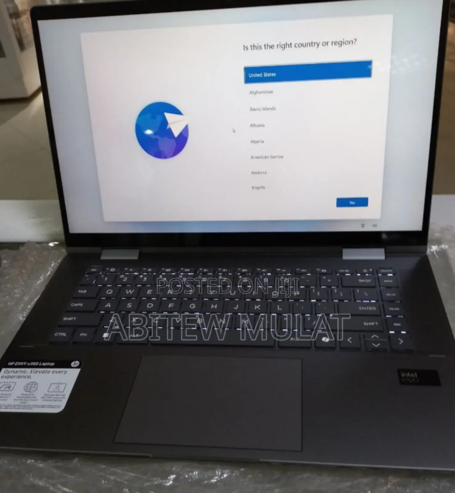 New Laptop HP Envy X360 32GB Intel Core I7 SSD 1T