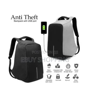 Photo - **15.6" Laptop Anti-Theft Backpack – Safe Convenient**