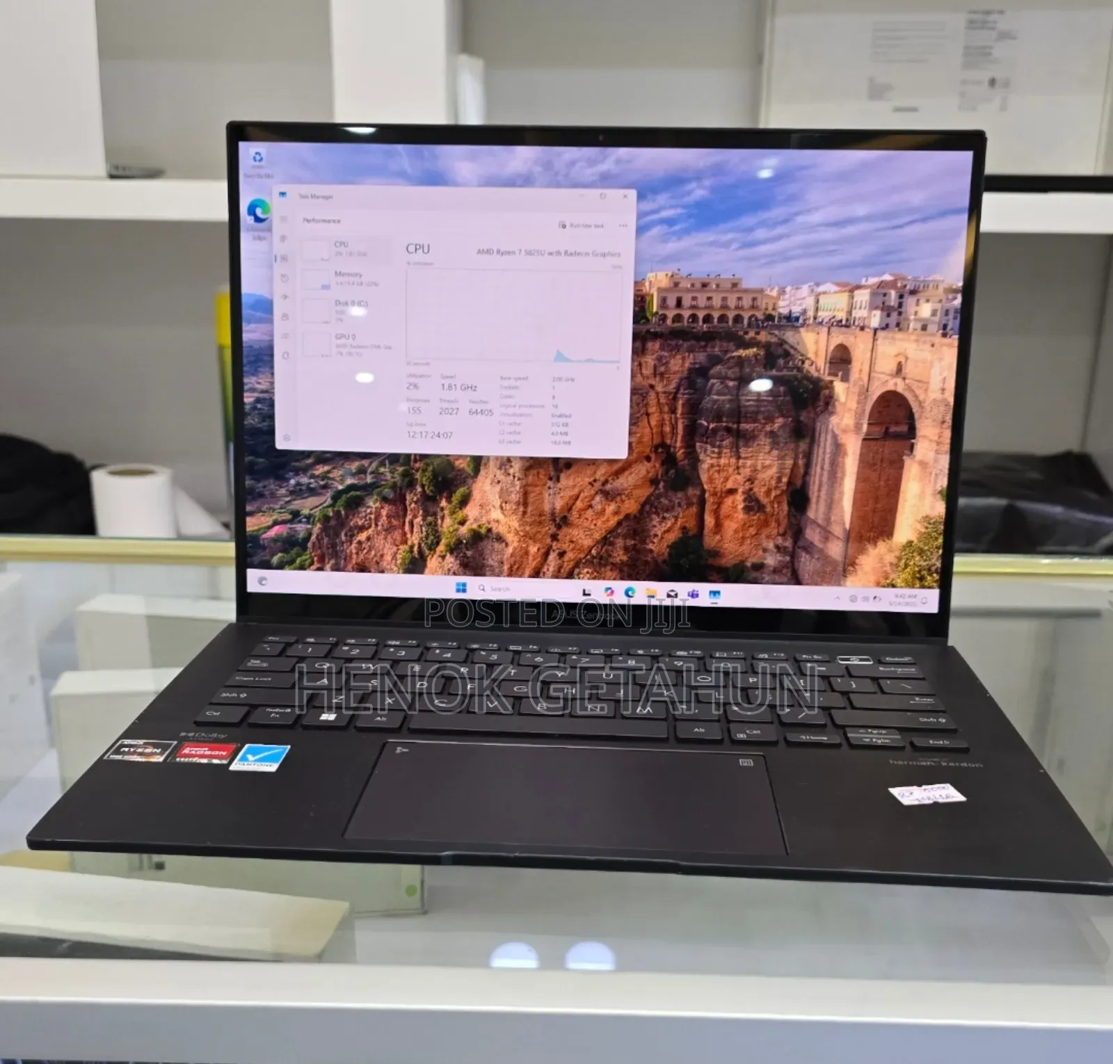 New Laptop Asus K570UD 16GB AMD Ryzen 5 SSD 1T