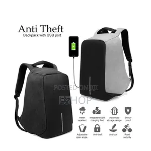 Photo - **15.6" Secure Backpack – Usb Port Anti-Pickpocket Design