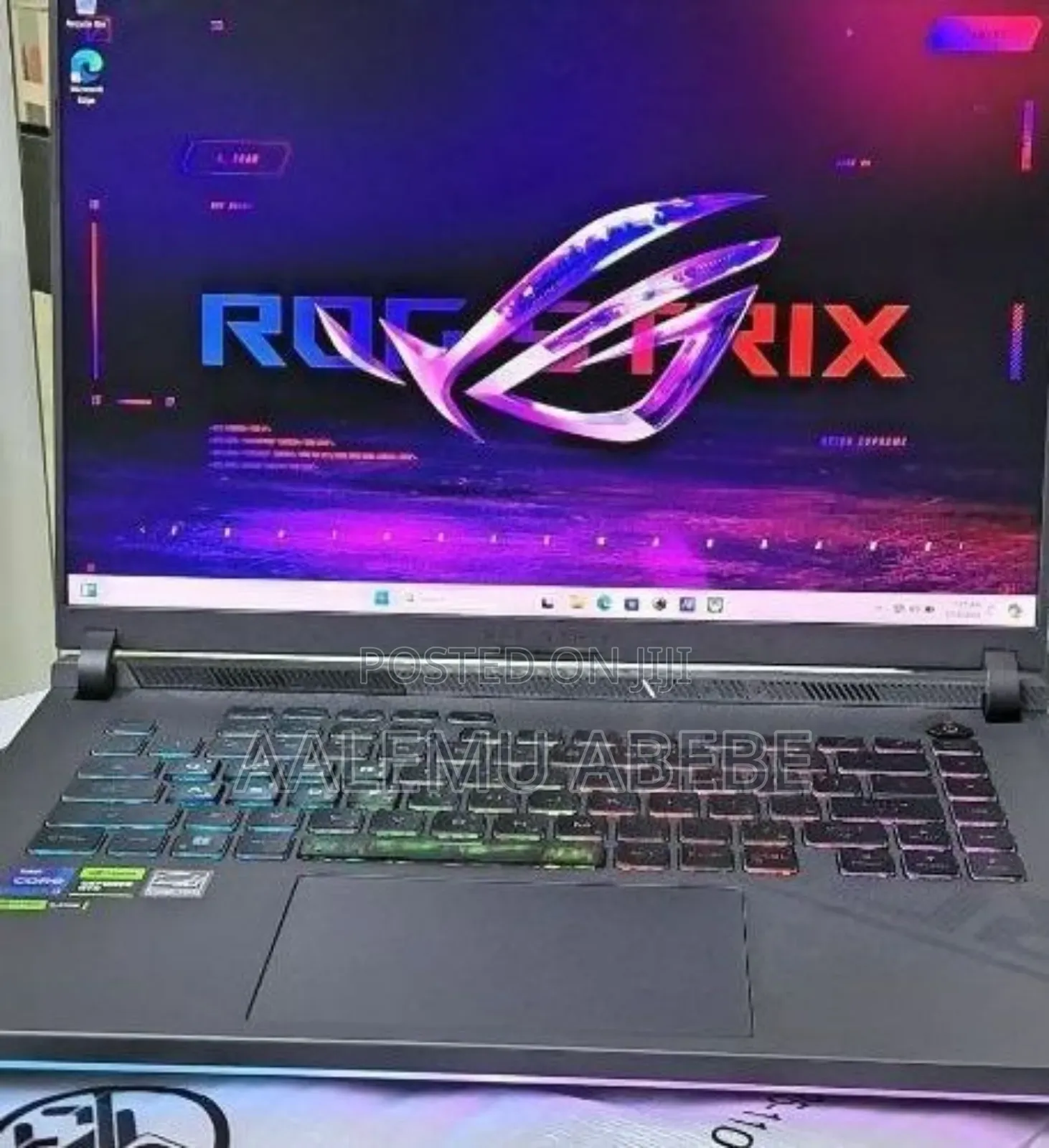 New Laptop Asus ROG Strix G16 G614 16GB Intel Core I7 SSD 1T