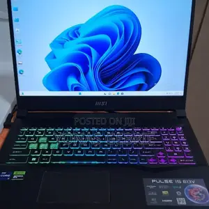 New Laptop MSI Pulse GL76 16GB Intel Core I9 SSD 1T