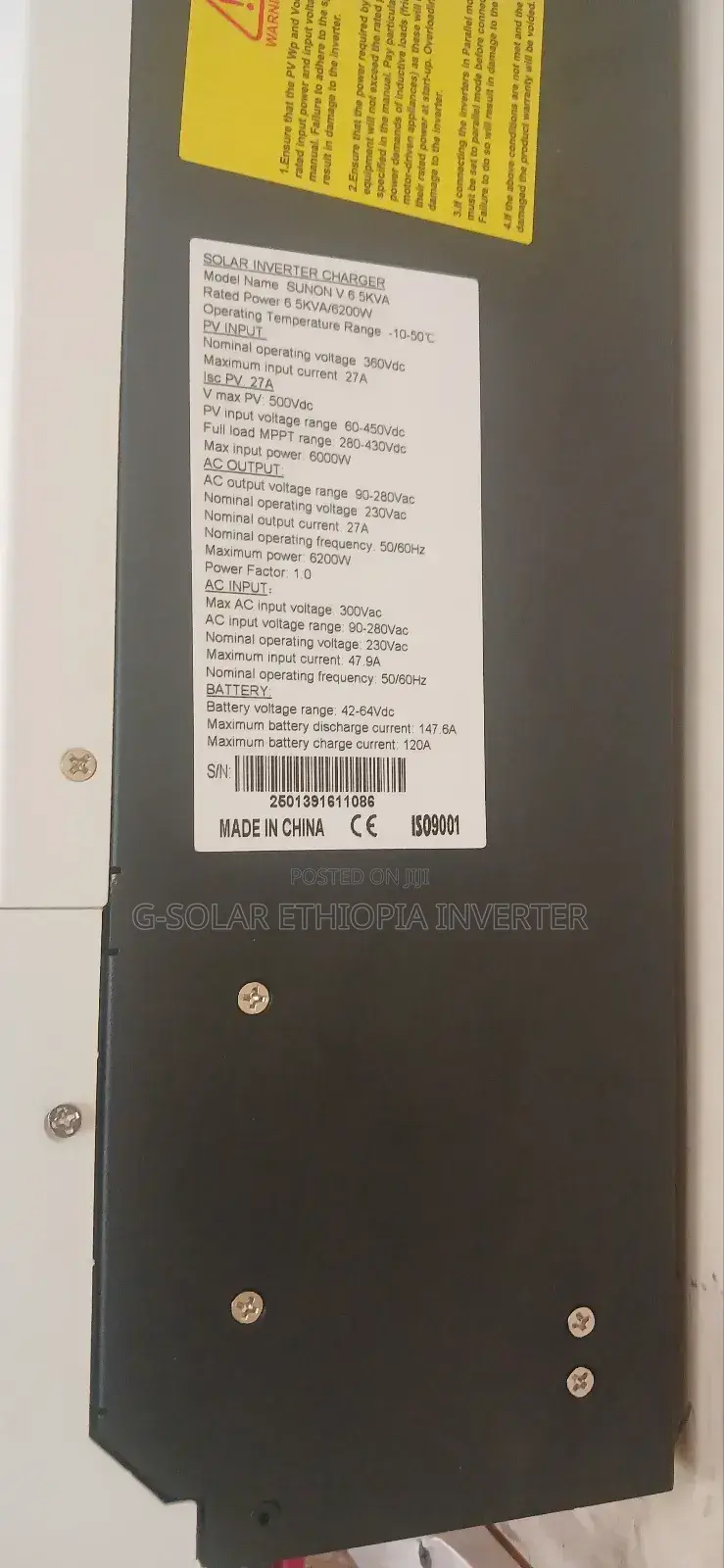 Quality G-Power Solar Kits – Save Money Energy in Addis