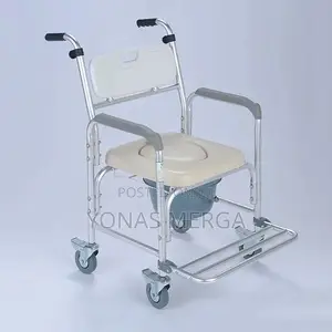 Photo - Toilet Chair፼麁brake-Equipped Shower Chair凸functionality