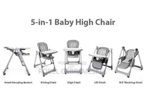 Photo - 5-in-1 High Chair Multifunction】