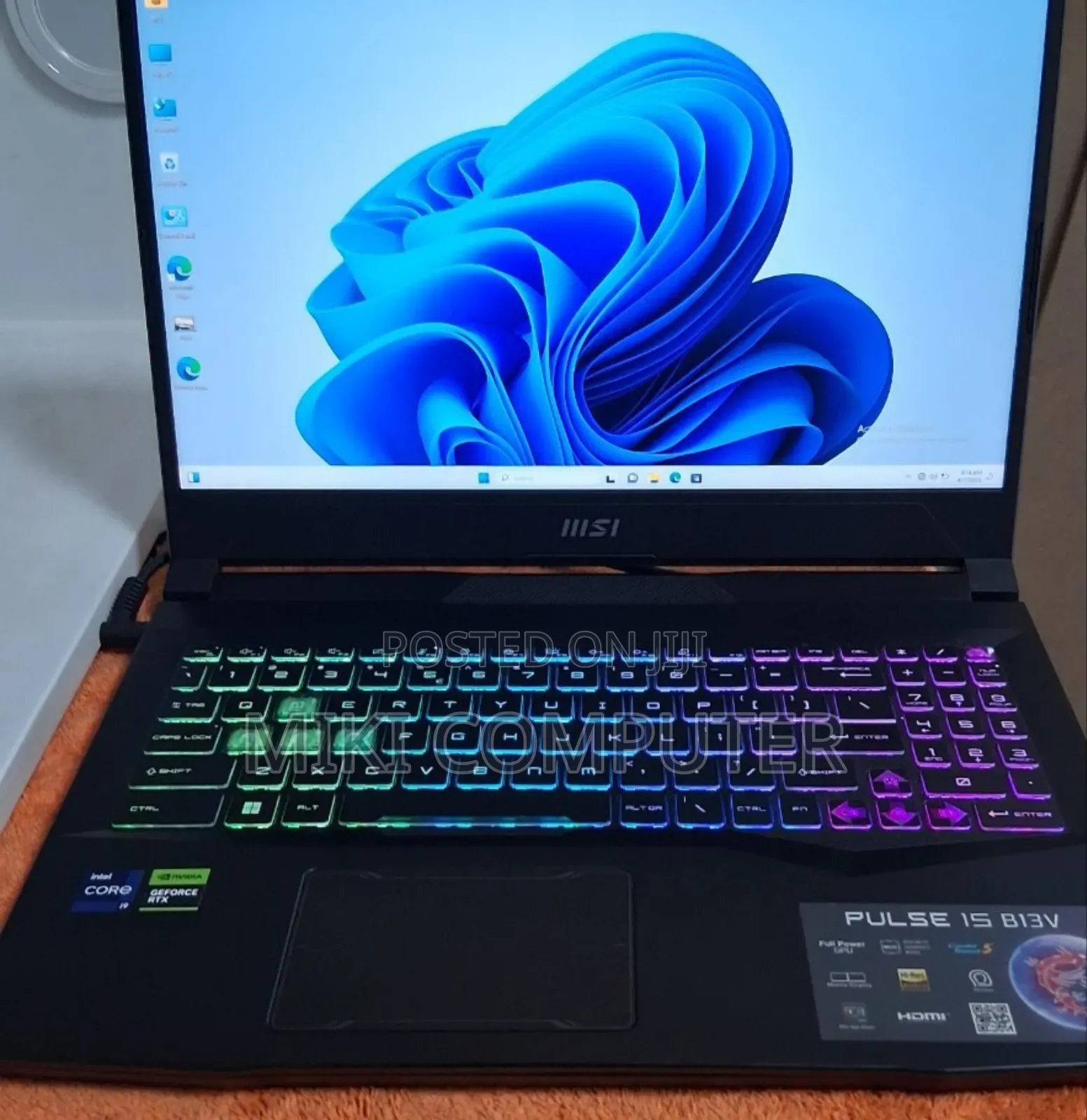 New Laptop MSI Pulse GL66 16GB Intel Core I9 SSD 1T