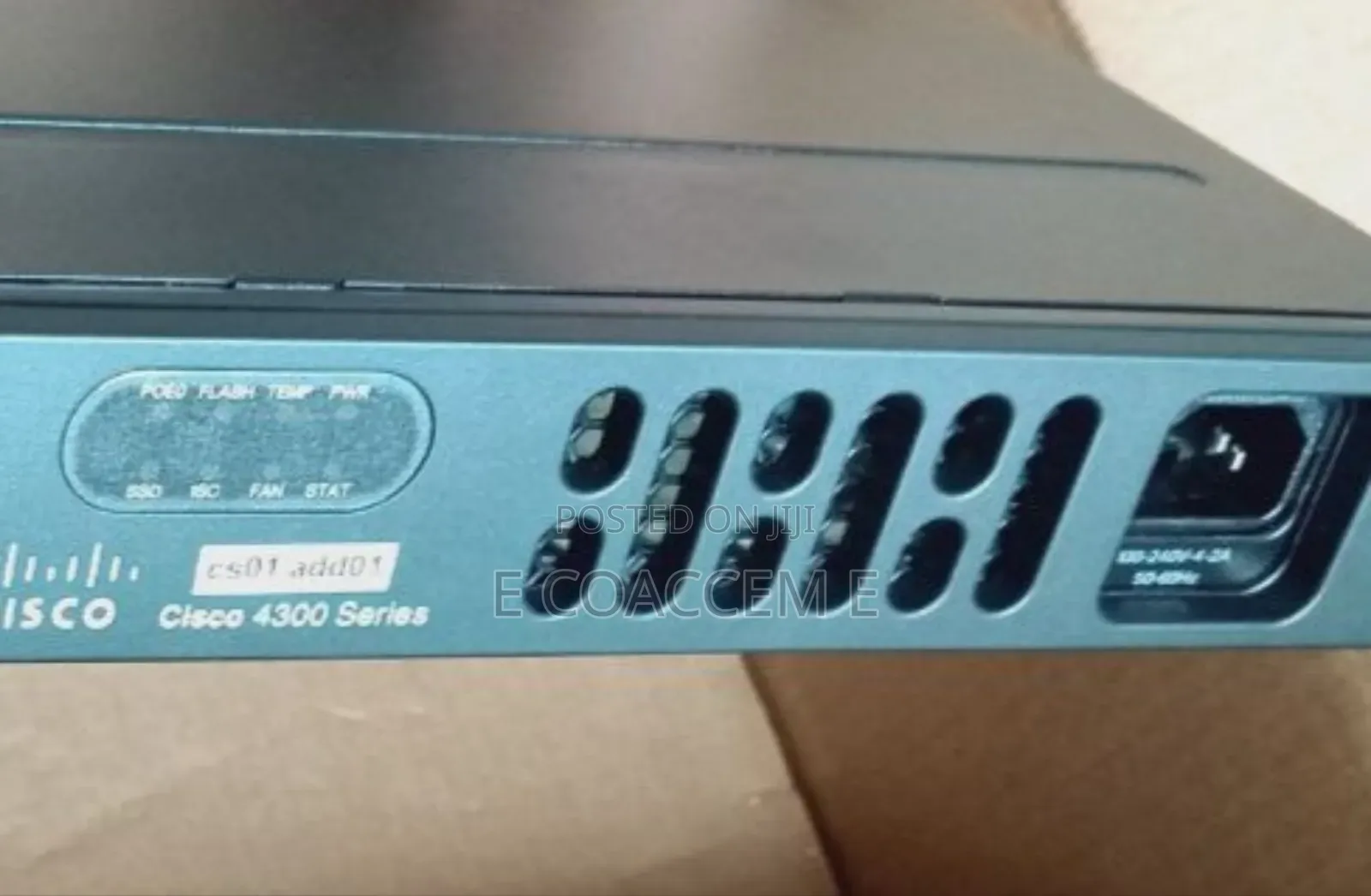 .Cisco Isr 4331 24 Ports Router Name: Isr4331