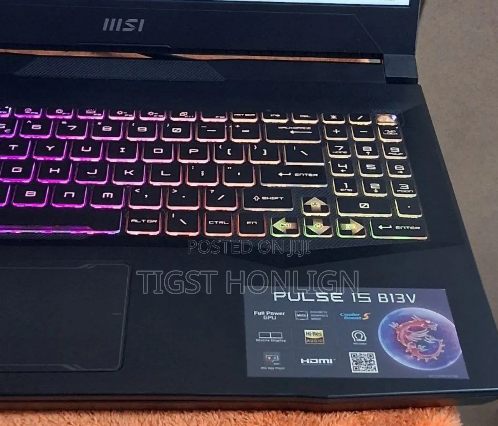 New Laptop MSI Pulse GL66 16GB Intel Core I9 SSD 1T