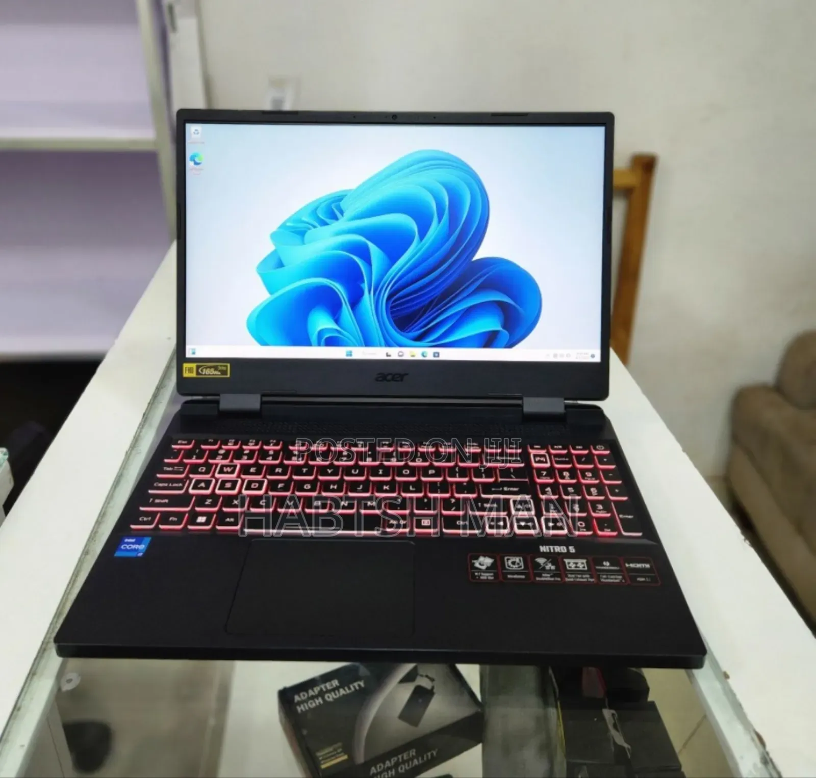 New Laptop Acer Nitro 5 16GB Intel Core I7 SSD 512GB