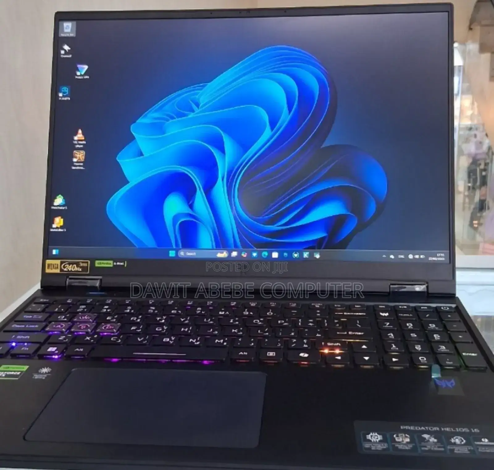 New Laptop Acer Predator Helios 16 32GB Intel Core I9 SSD 1T