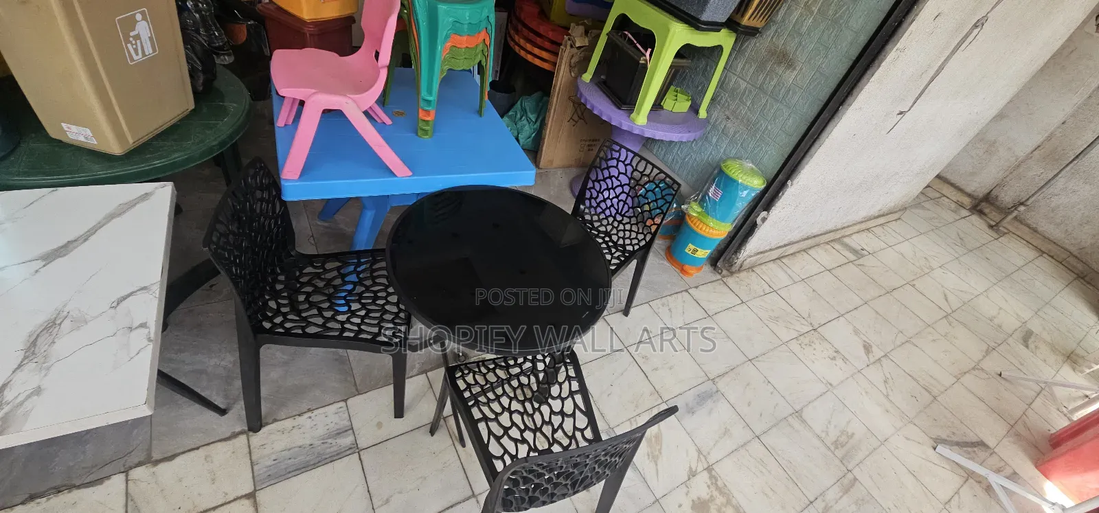 Chairs and Tables