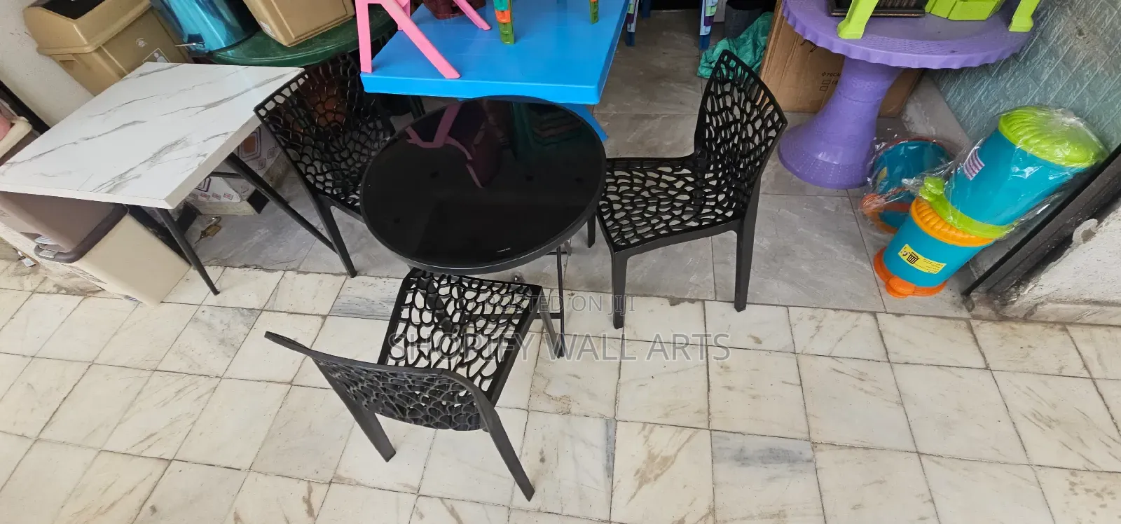 Chairs and Tables