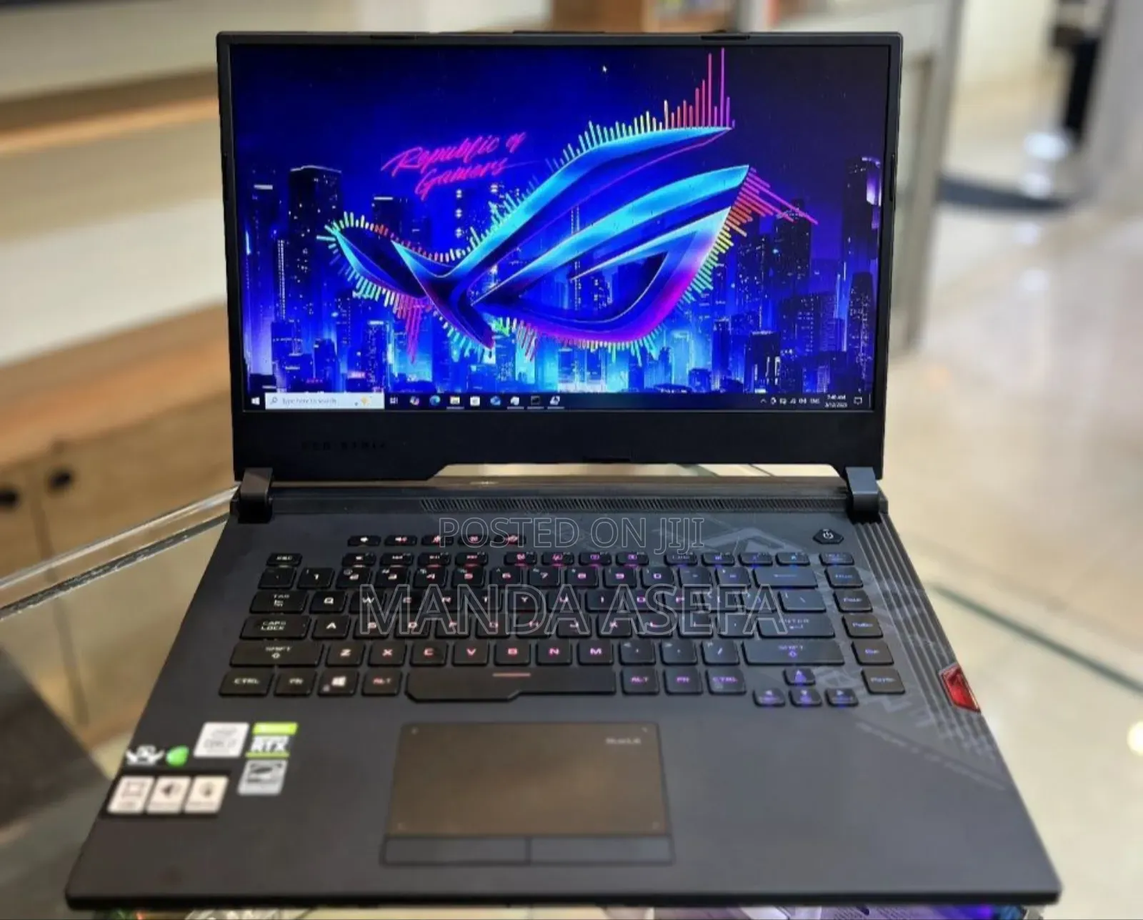 New Laptop Asus ROG Strix G16 G614 16GB Intel Core I7 SSD 512GB