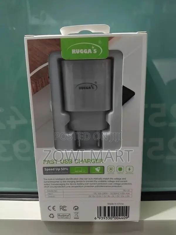Ruggas Usb Fast Home Micro Charger