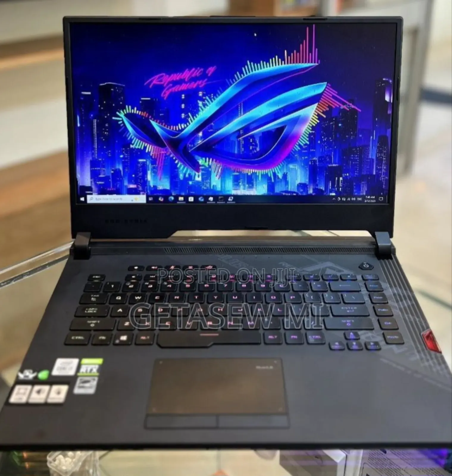New Laptop Asus ROG Strix G15 16GB Intel Core I7 SSD 512GB
