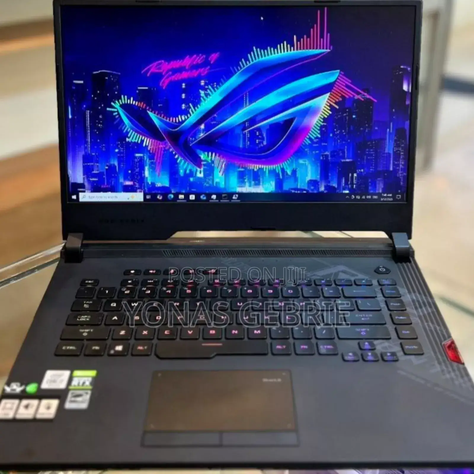 New Laptop Asus ROG Strix G15 G512 16GB Intel Core i7 SSD 512GB