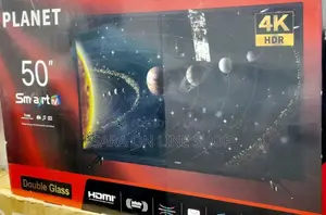 Photo - Planet 50" Smart Tv | Double Glass | Special Offer!