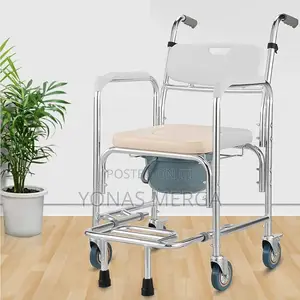 Wheel Commode Toilet Chair፸啵storage,Elderly,Surgery Recovery