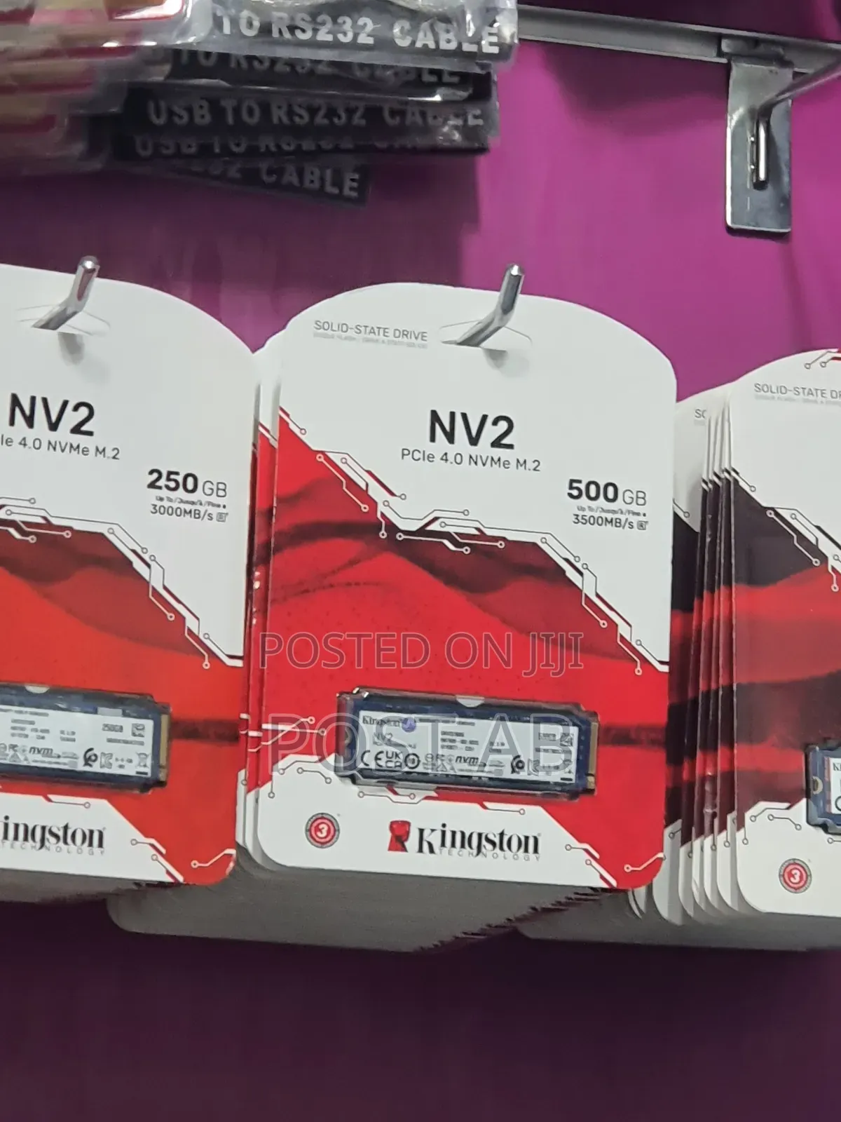 Kingston SSD 500gb Pcle 4.0 3000mb/S Writing Nvme M.2 Drive