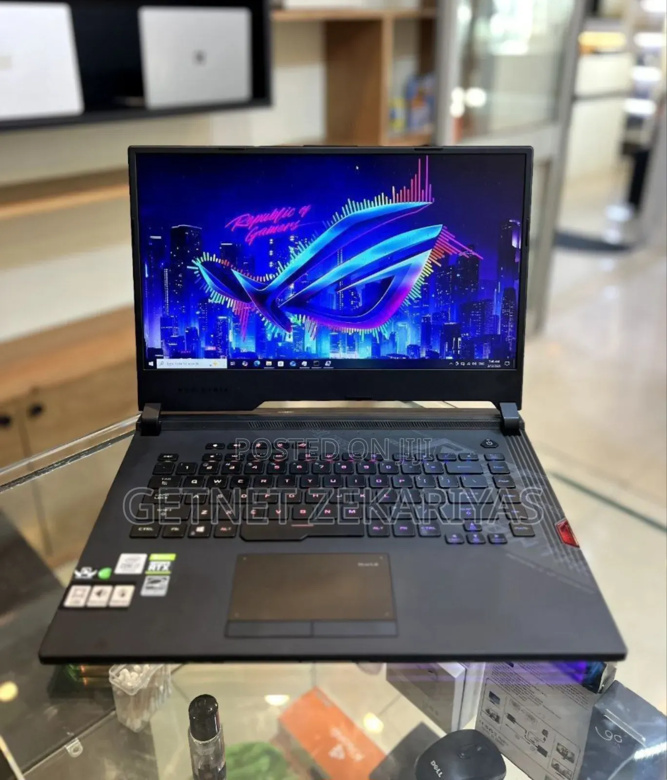 New Laptop Asus ROG Strix G15 16GB Intel Core I7 SSD 512GB