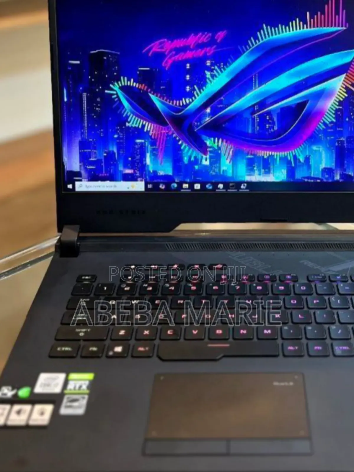 New Laptop Asus ROG Strix G15 16GB Intel Core I7 SSD 1T