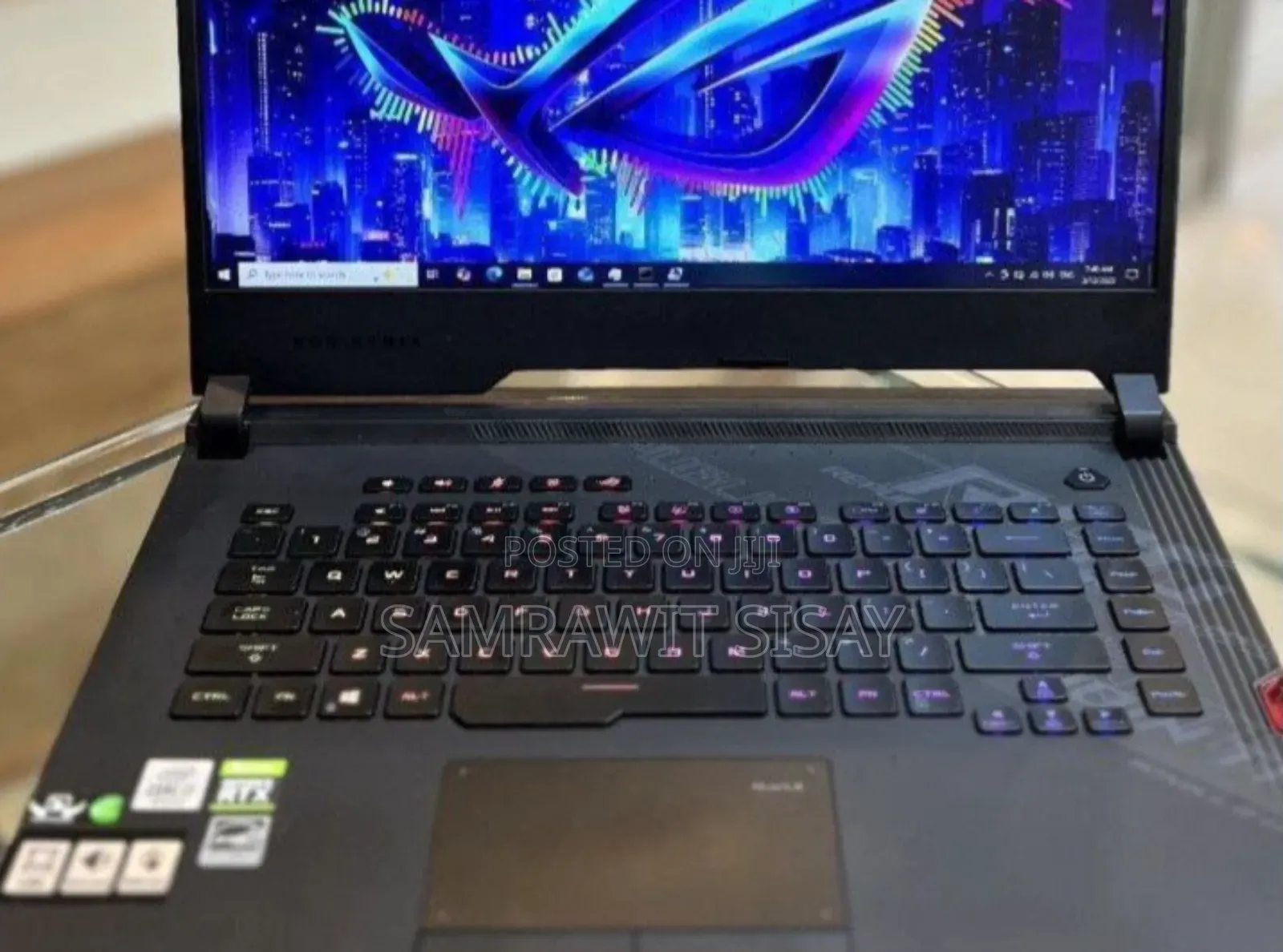 New Laptop Asus ROG Strix G15 16GB Intel Core I7 SSD 512GB