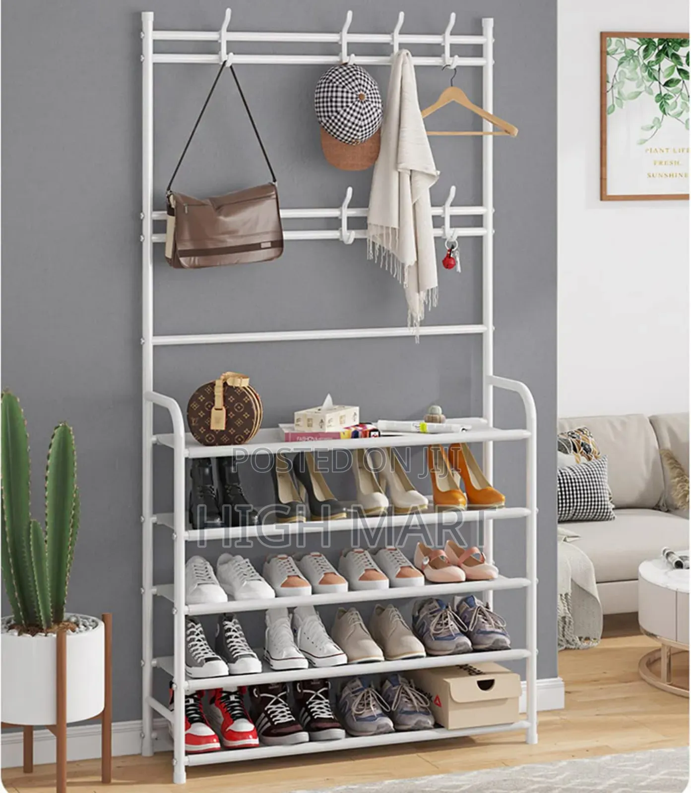 New Simple Floor Clothes Rack