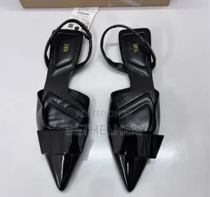 Original Zara Unique Flat Shoes From Zara Store