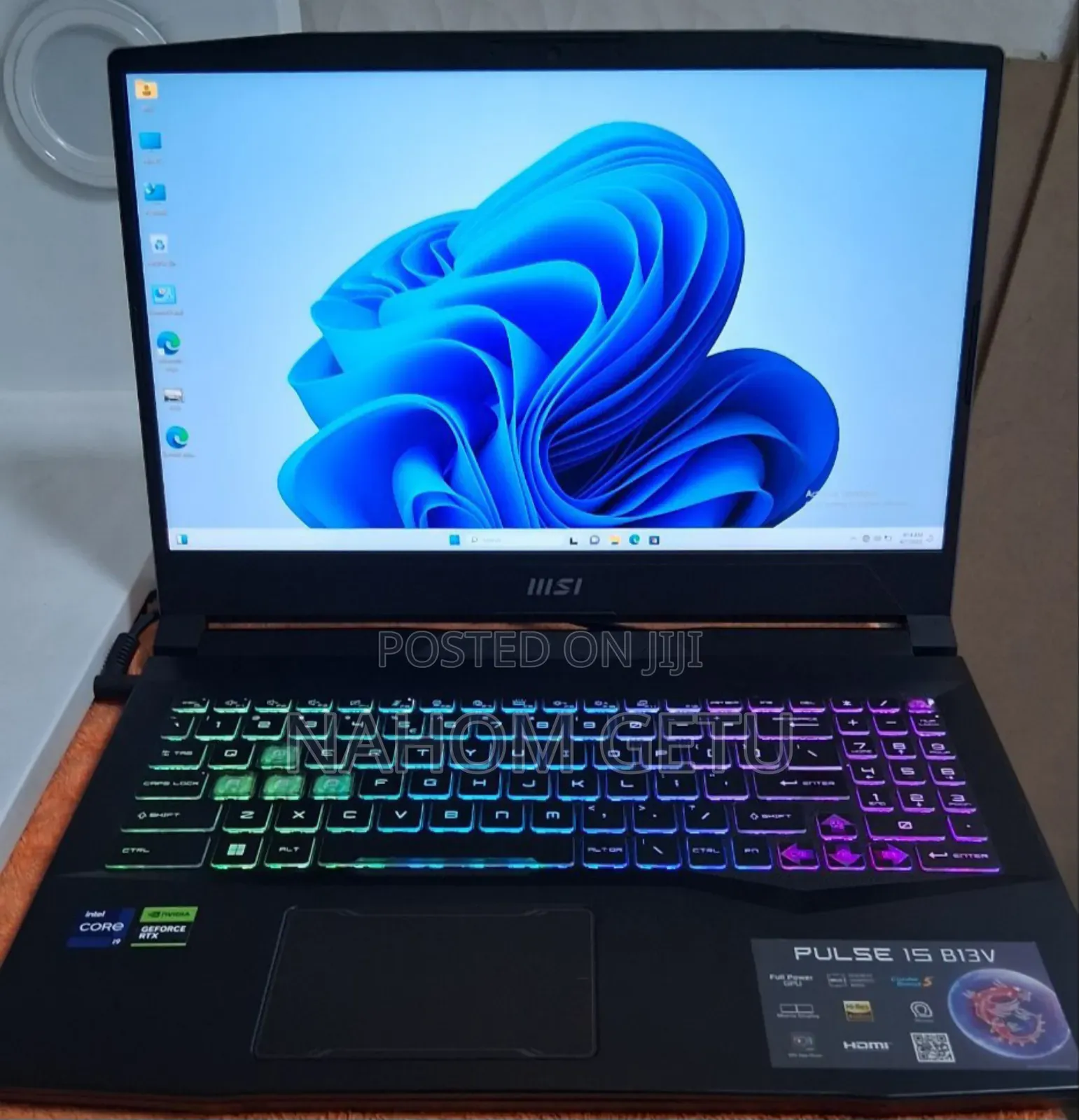 New Laptop MSI GF63 16GB Intel Core I7 SSD 512GB