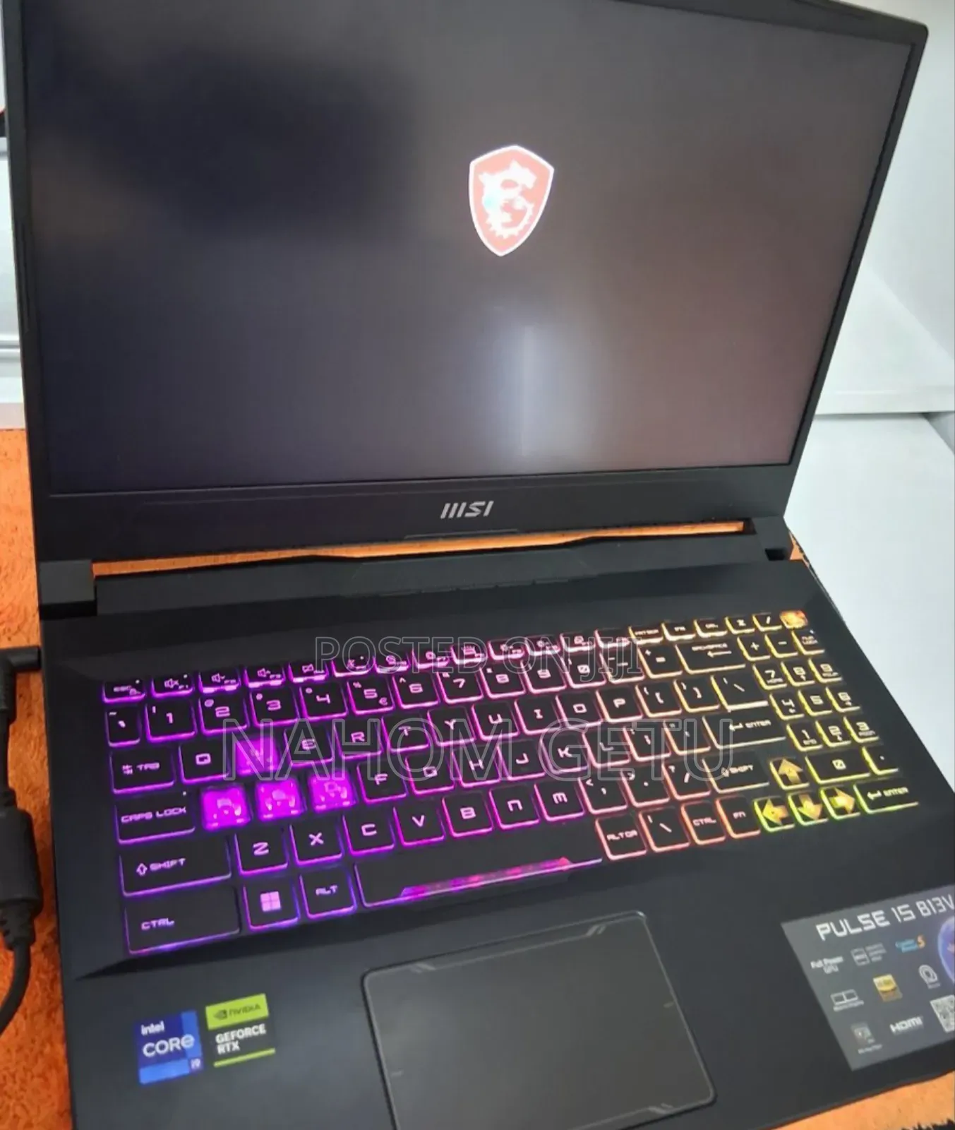 New Laptop MSI GF63 16GB Intel Core I7 SSD 512GB