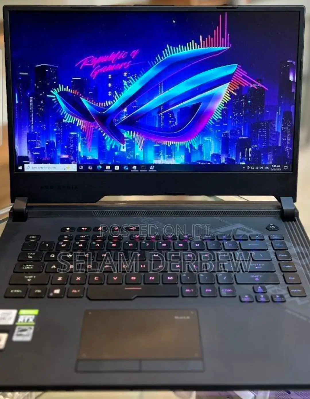 New Laptop Asus ROG Strix G15 16GB Intel Core I7 SSD 512GB