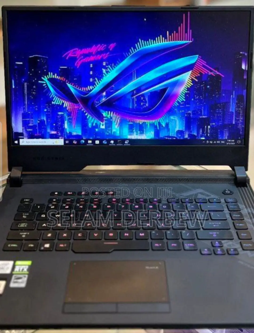 New Laptop Asus ROG Strix G15 16GB Intel Core I7 SSD 512GB