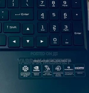 New Laptop Acer Predator Helios Neo 16 16GB Intel Core I9 SSD 1T