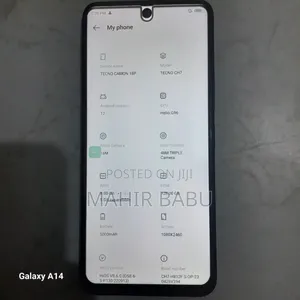 Tecno Camon 18 P 128 GB Black