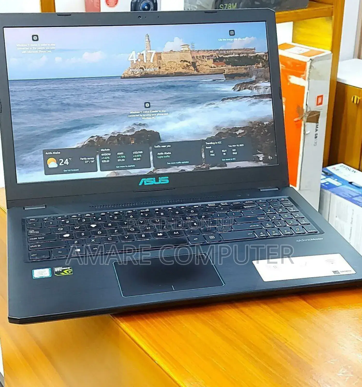 New Laptop Asus 16GB Intel Core I7 HDD+SSD 256GB