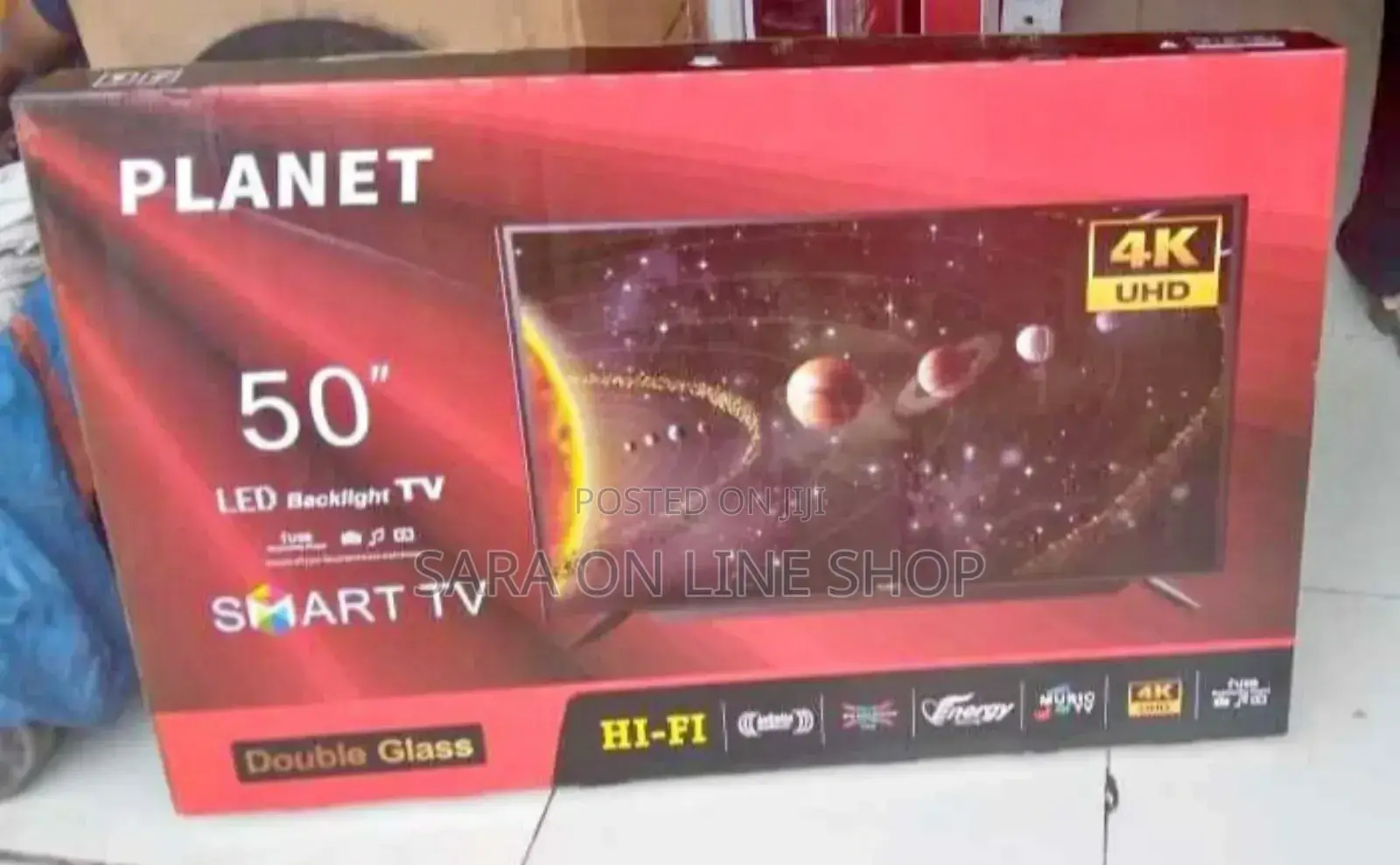 Planet 50" Smart Tv | Double Glass | Special Offer!