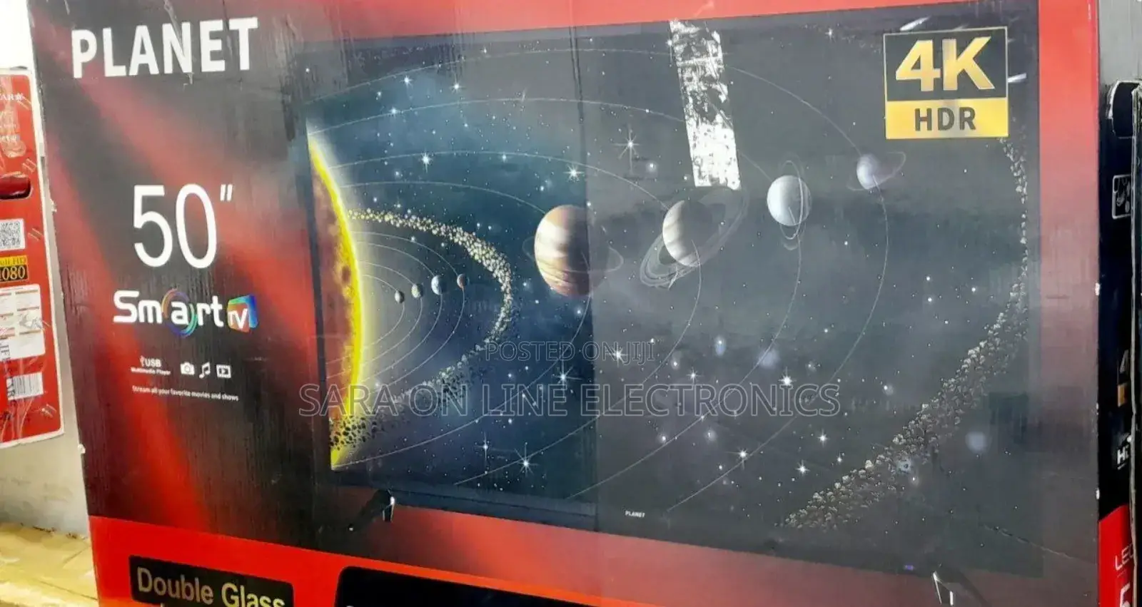 Planet 50" Smart Tv | Double Glass | Special Offer!