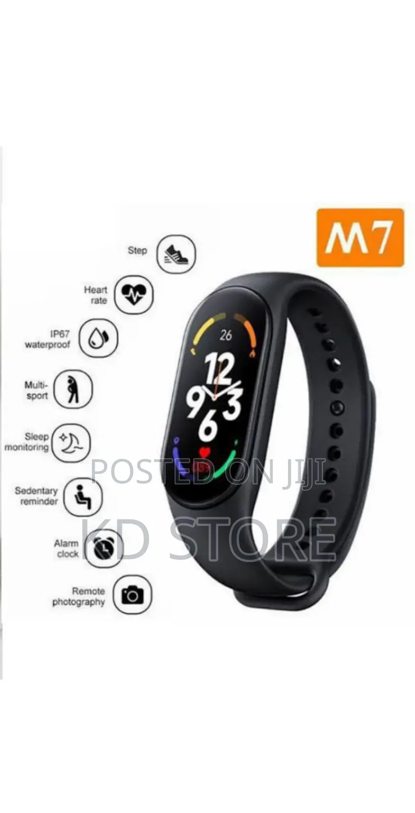  M7 Smart Band Fitness 
 2024 New Bracelet Smart Watch