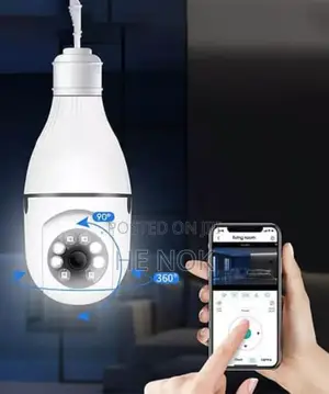 Rotating Bulb Security Camera 360°
High Quality