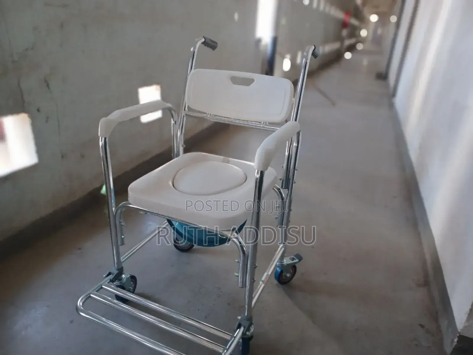 Commode Wheel Chair43commode Chair43removable Popo Commode