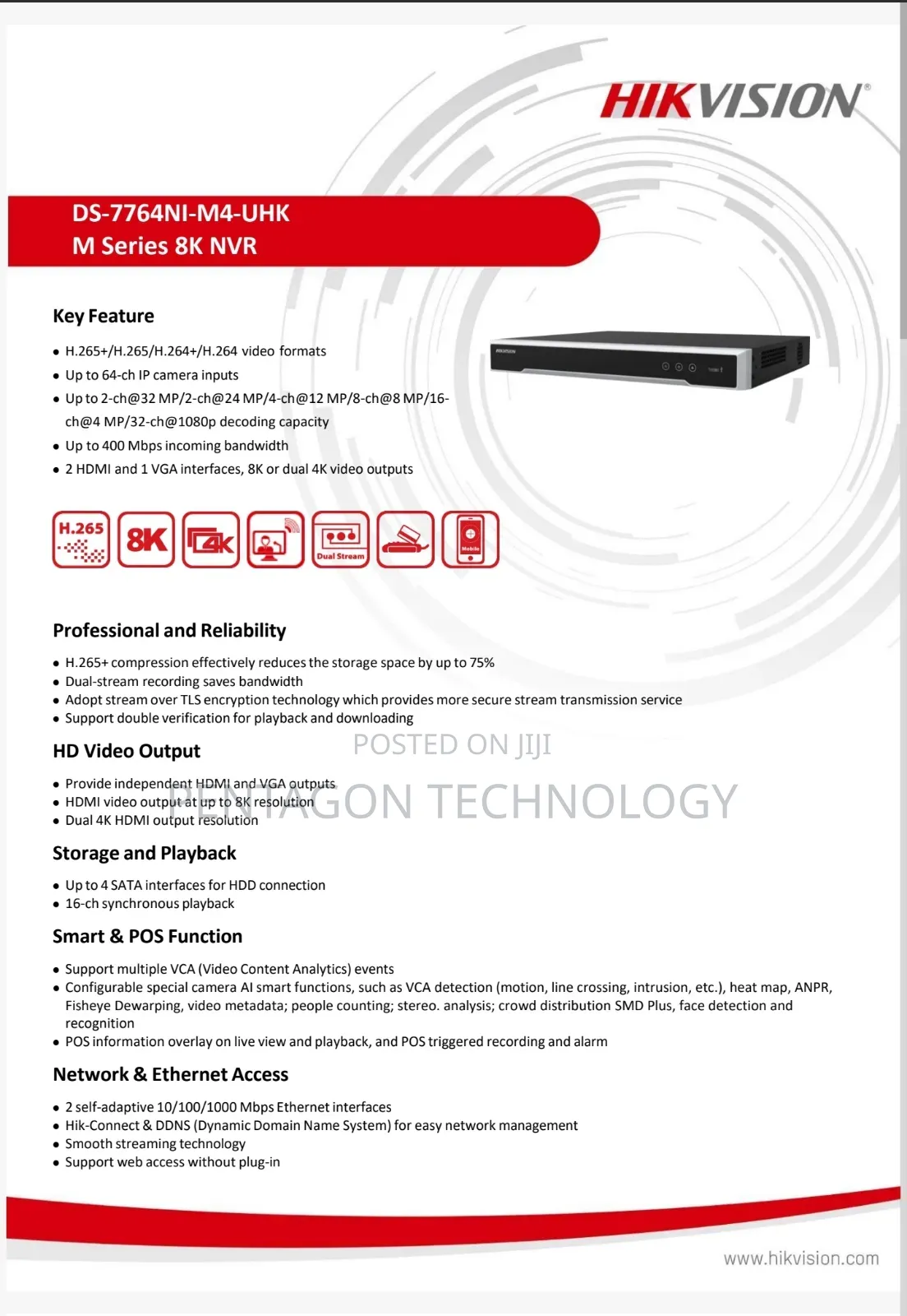 64ch NVR Hikvision