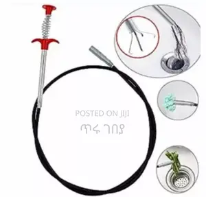 Photo - Long Sewer Cleaning Wire Spring