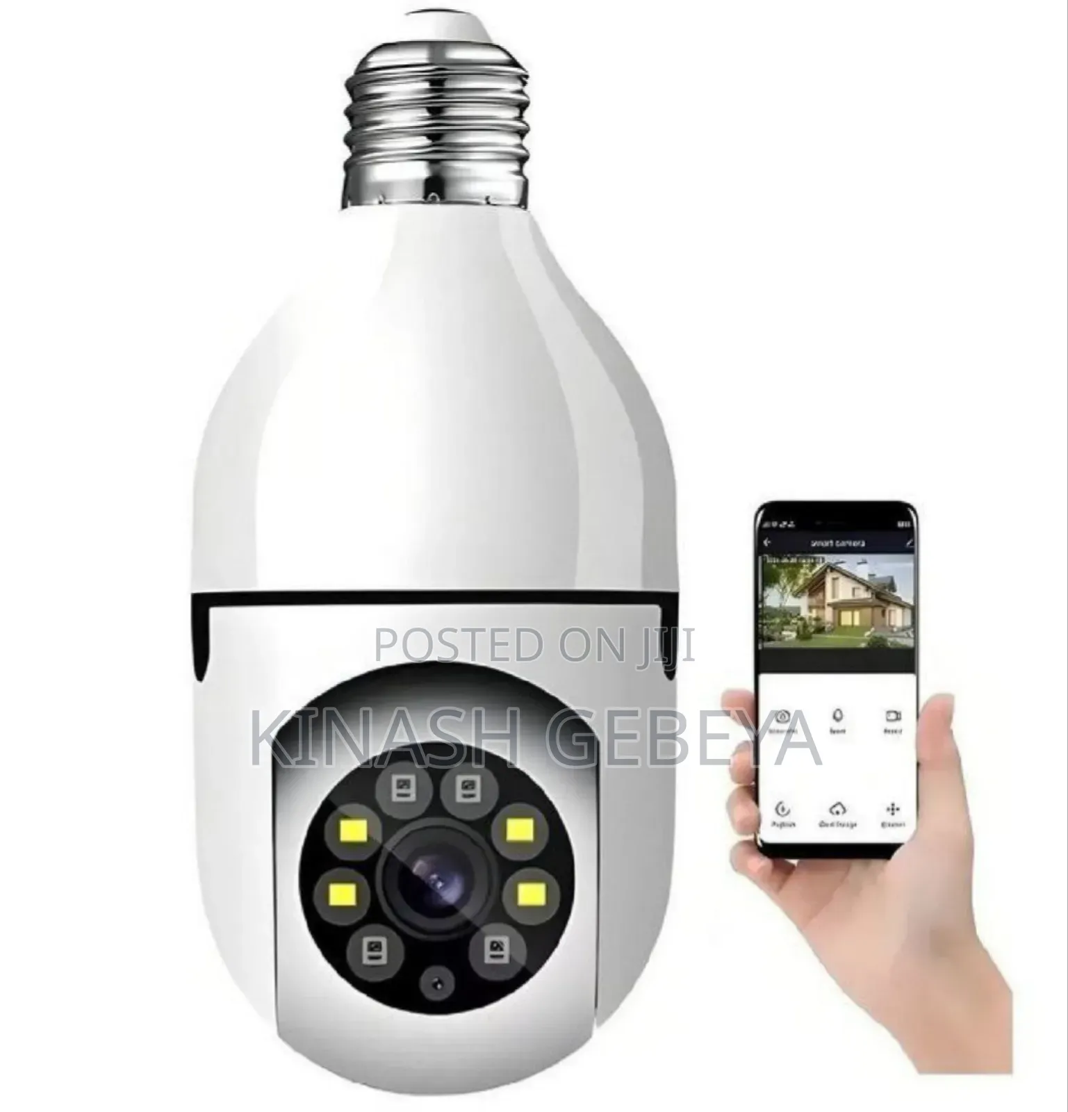 High Quality Light Bulb Security Camera