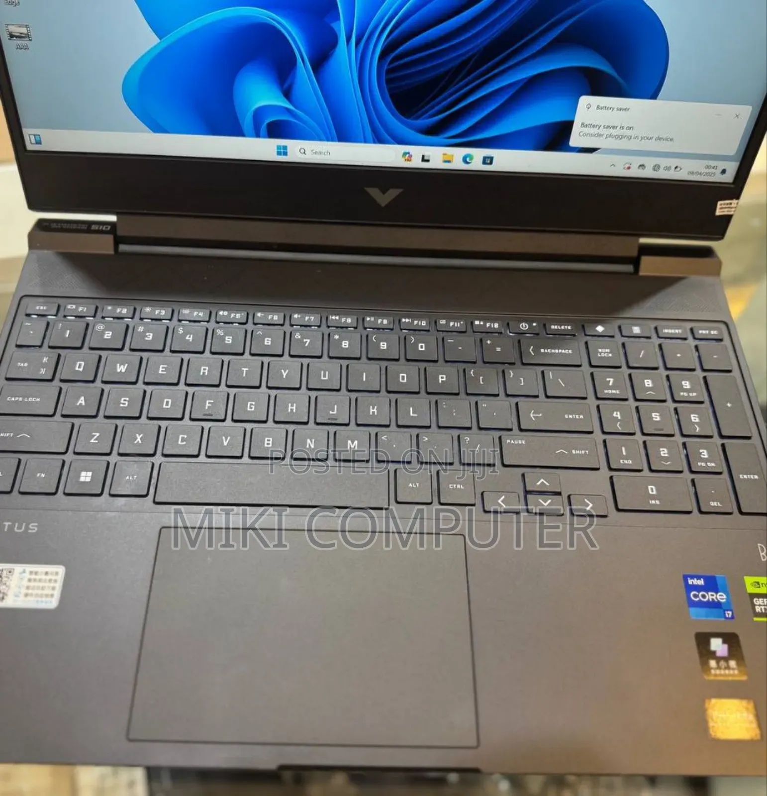 New Laptop HP Victus 15 16GB Intel Core I7 SSD 1T