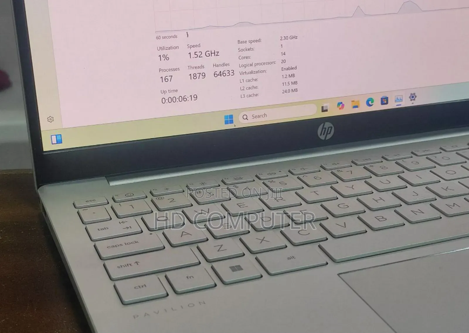 New Laptop HP Pavilion 15 16GB Intel Core I7 SSD 512GB