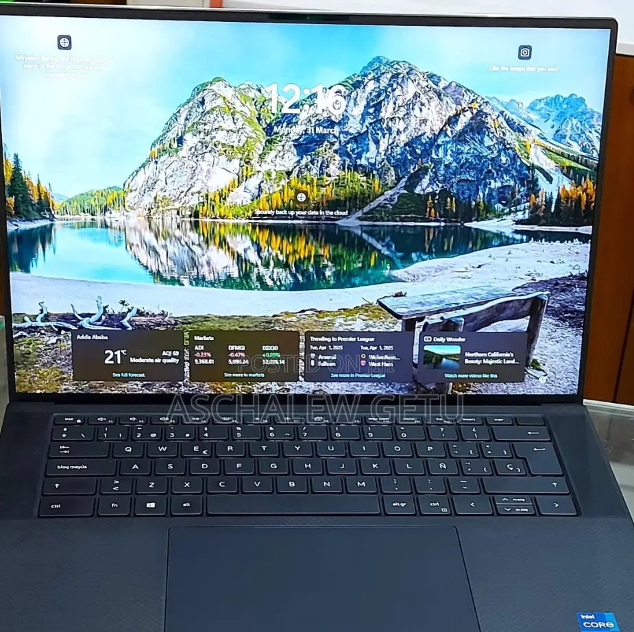 New Laptop Dell XPS 15 16GB Intel Core I7 SSD 500GB