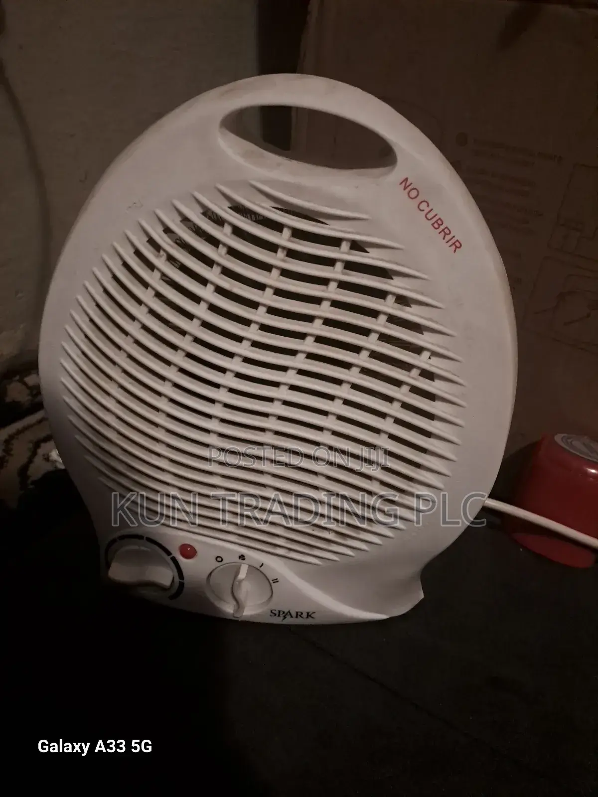 Heater and Fan 2000watt