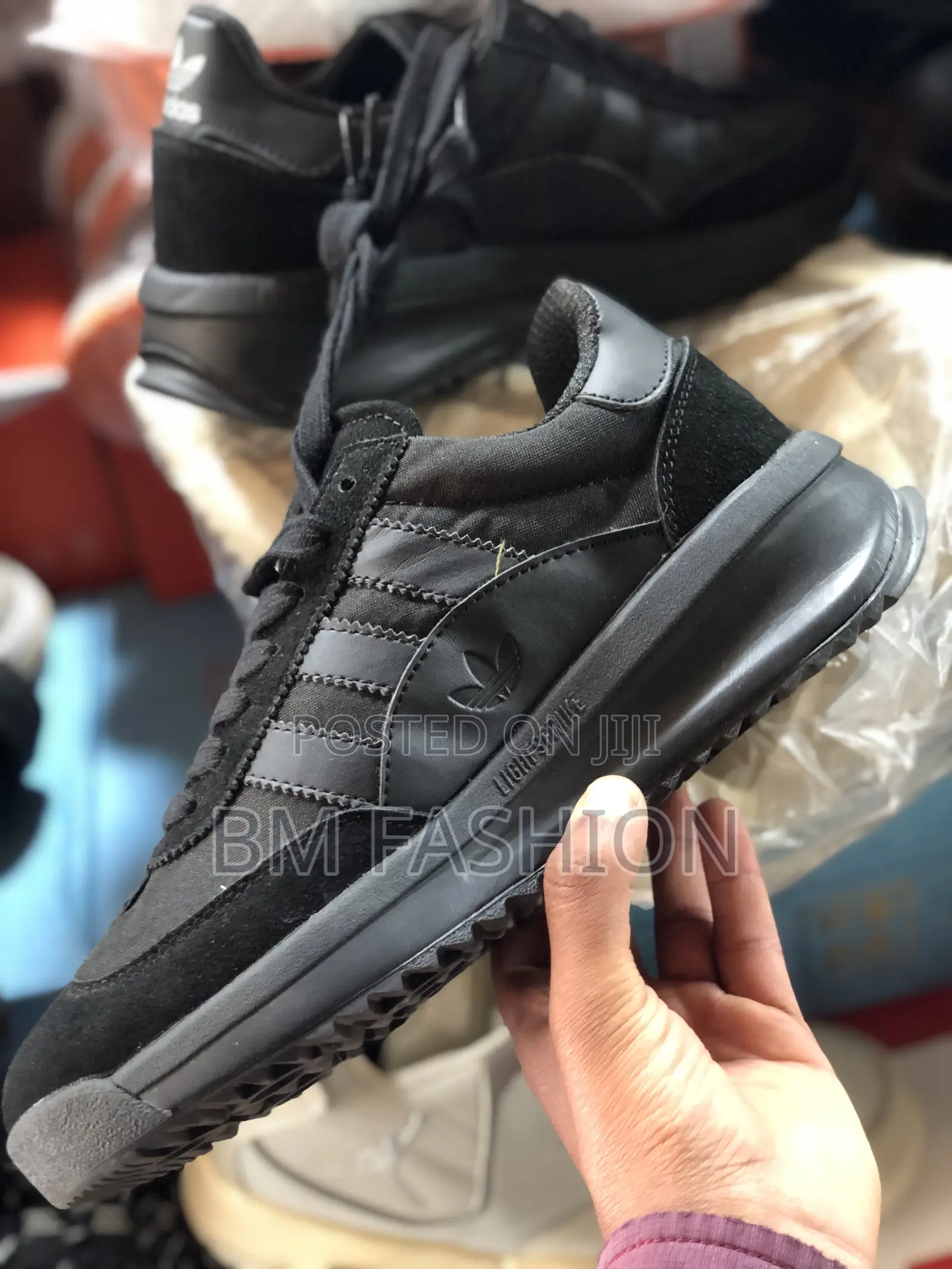 Adidas Black Casual Shoes