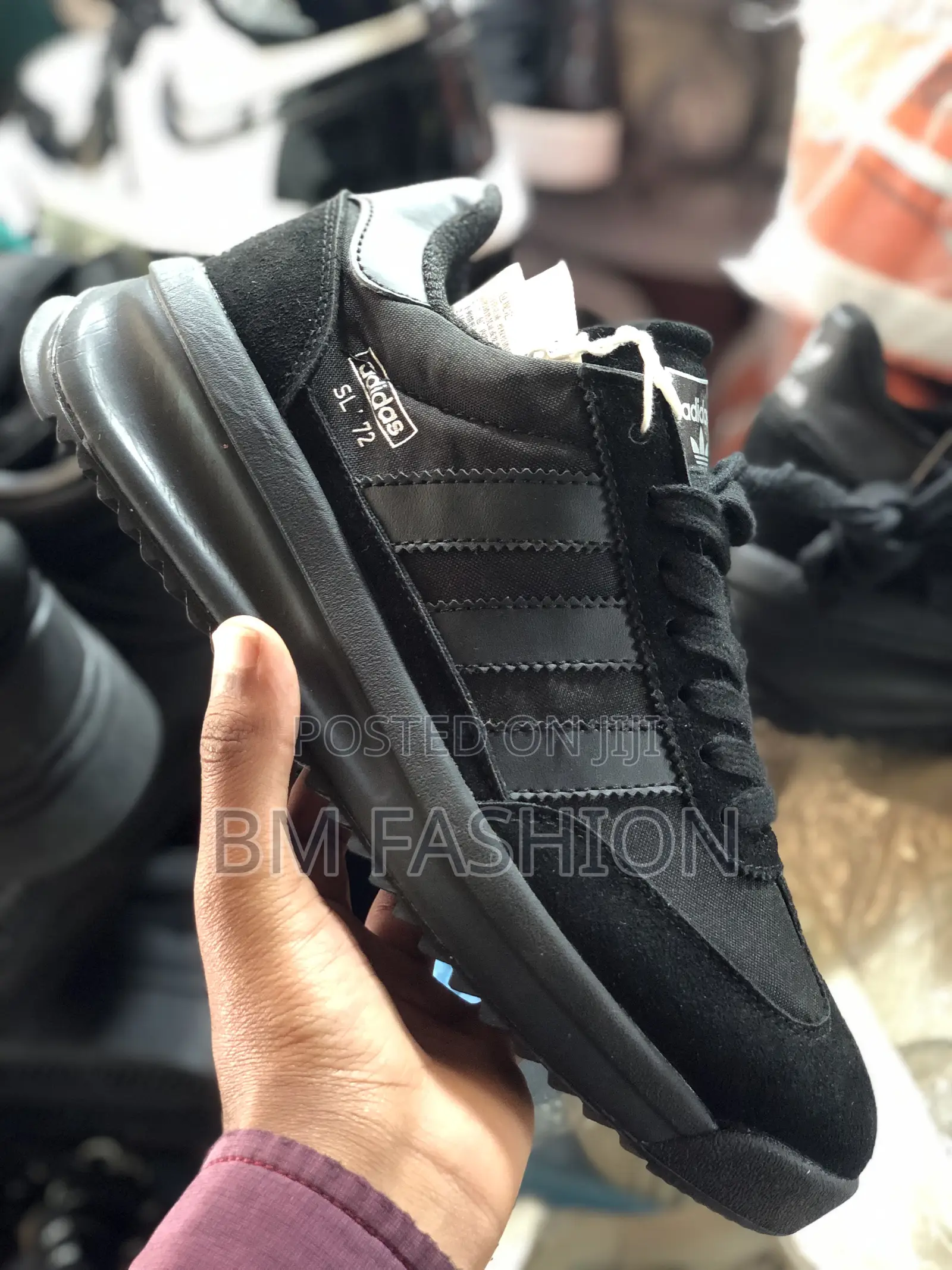 Adidas Black Casual Shoes