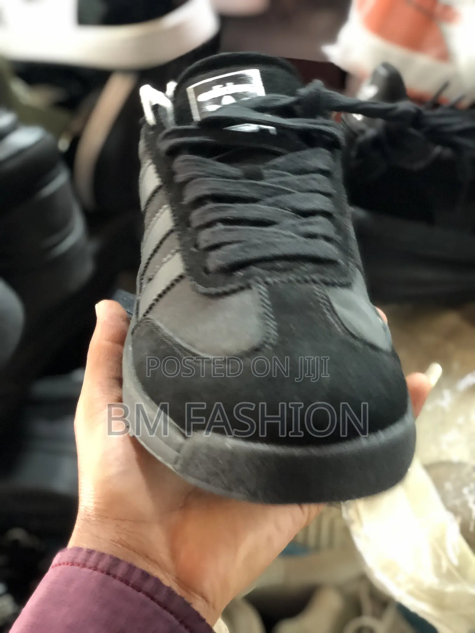 Adidas Black Casual Shoes